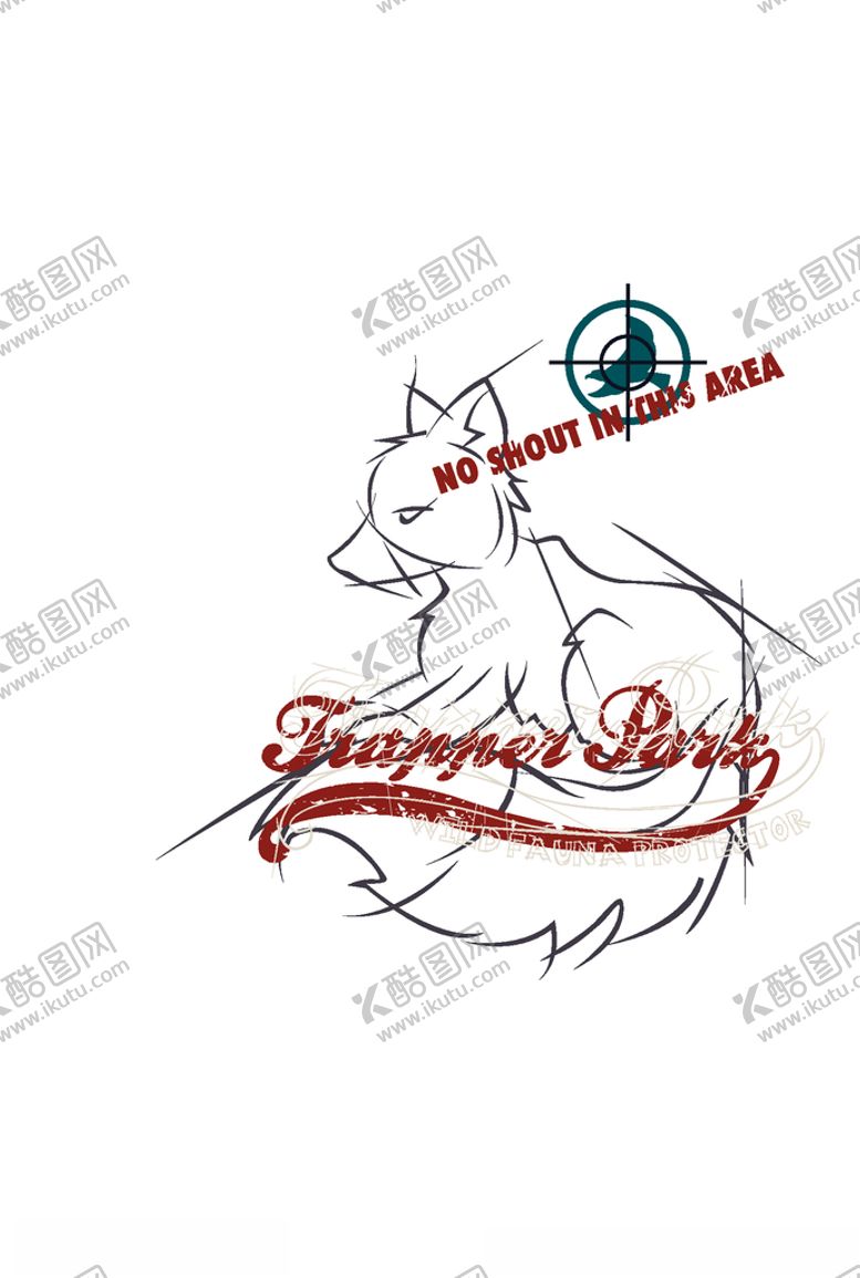 编号：12893610032321134030【酷图网】源文件下载-动物组合印花