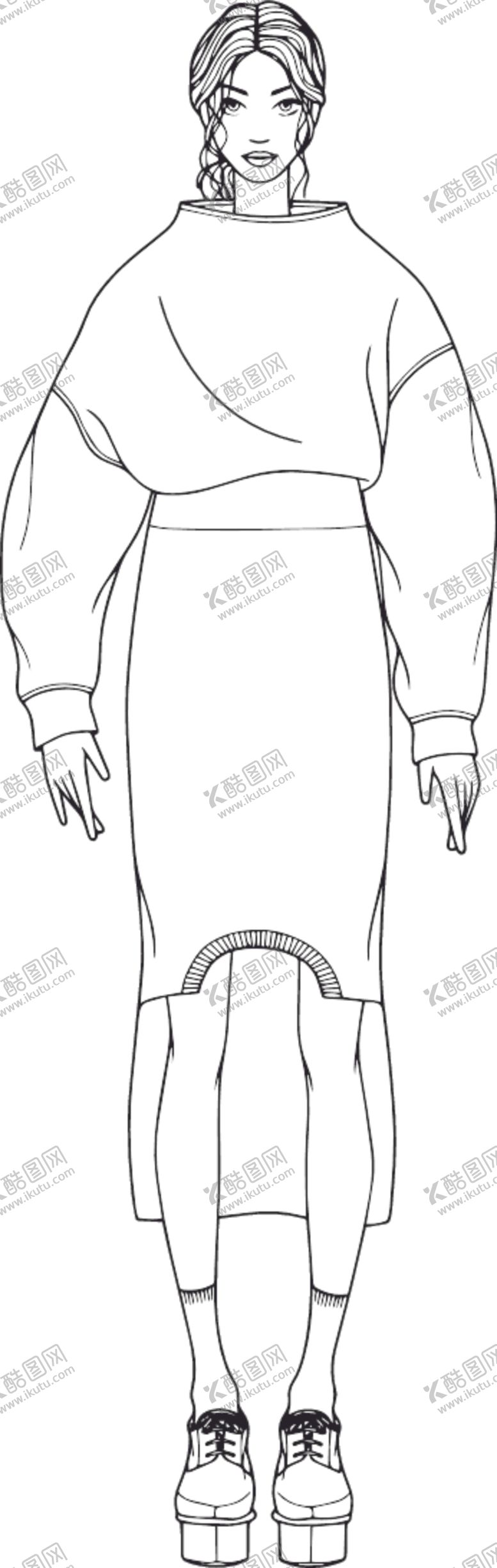 编号：55231010311848518154【酷图网】源文件下载-款式图