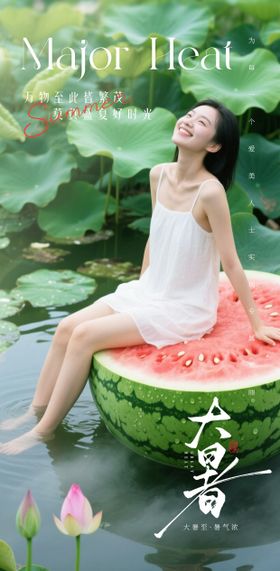 医美大暑海报
