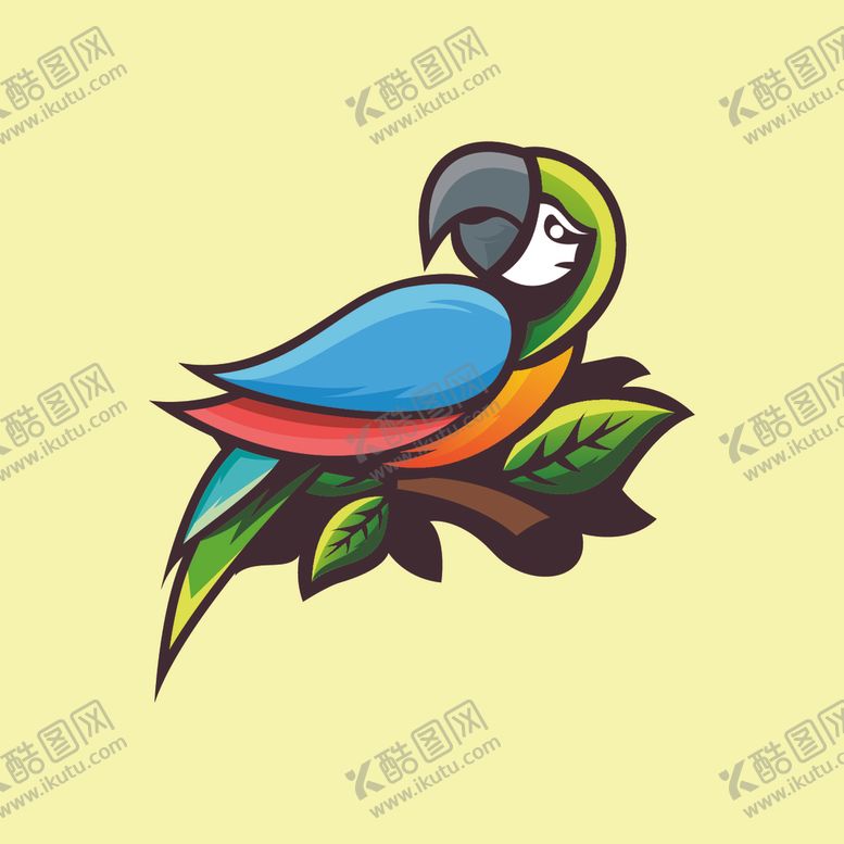 编号：56161809150518009044【酷图网】源文件下载-禽类LOGO标志