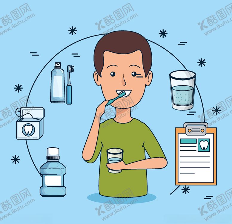 编号：88809410302220461933【酷图网】源文件下载-牙齿口腔