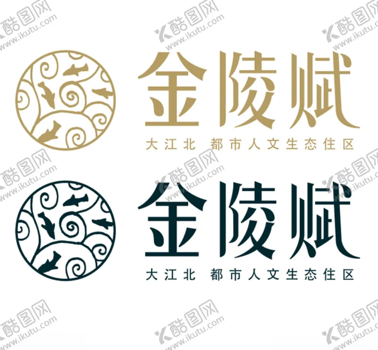 编号：62161504301316302599【酷图网】源文件下载-金陵赋LOGO