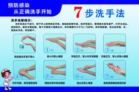 七步洗手法