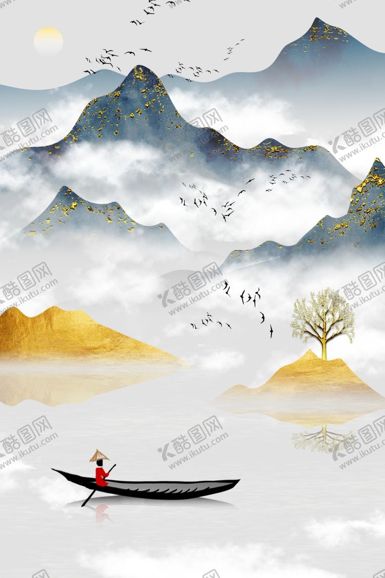 编号：99130607050217502583【酷图网】源文件下载-中国风山水