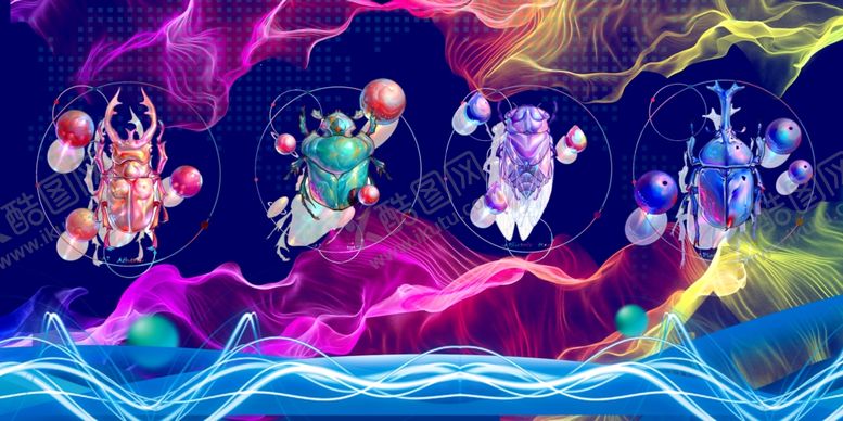 编号：89712809160119186169【酷图网】源文件下载-昆虫系列