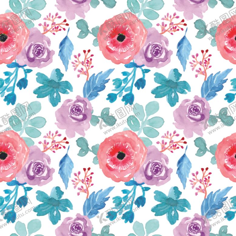 编号：91523409261348121716【酷图网】源文件下载-花卉底纹