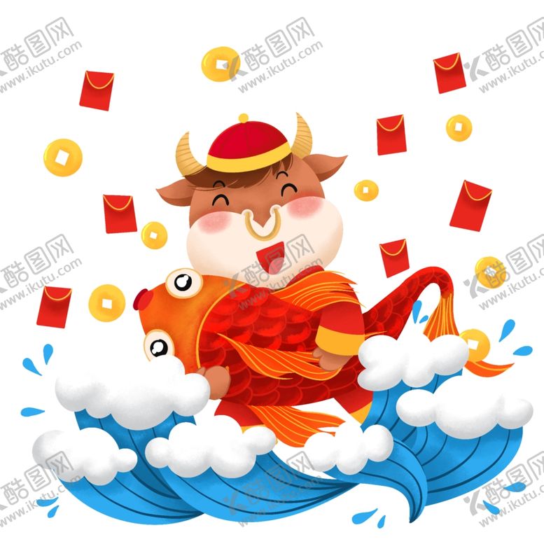 编号：43932004140922095918【酷图网】源文件下载-卡通牛形象