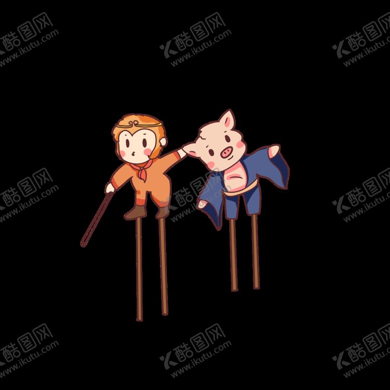 编号：72784111181840054531【酷图网】源文件下载-踩高跷