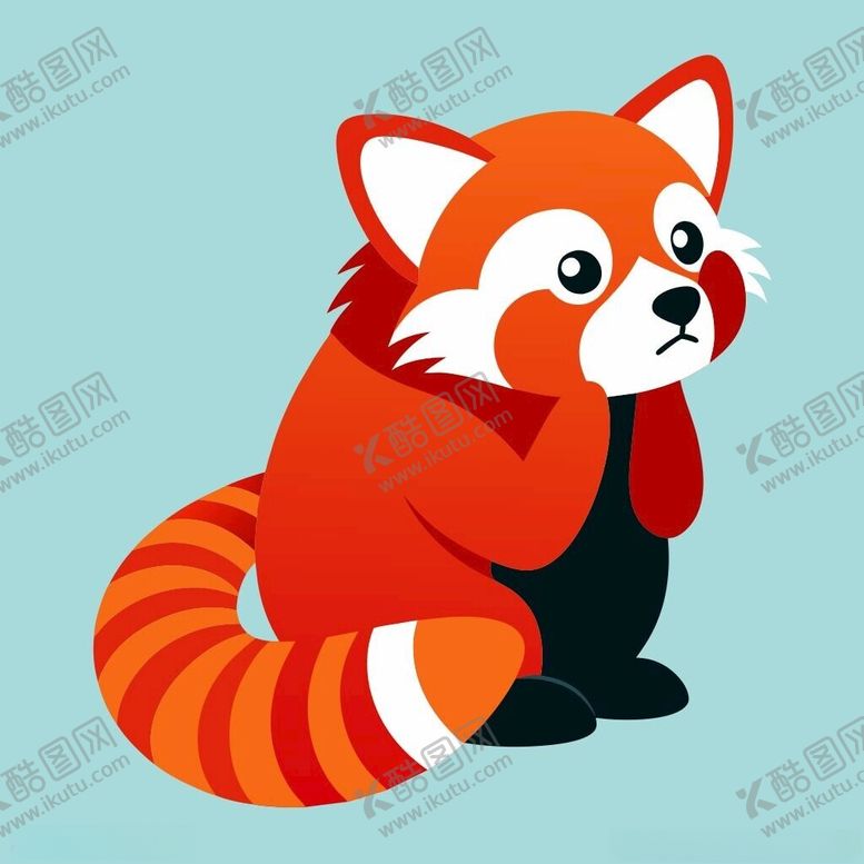 编号：94838801282230094801【酷图网】源文件下载-思考的小熊猫