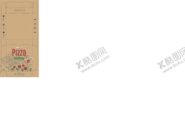 编号：43756210222051358693【酷图网】源文件下载-披萨包装盒设计