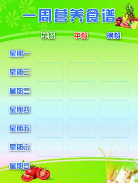 菜谱