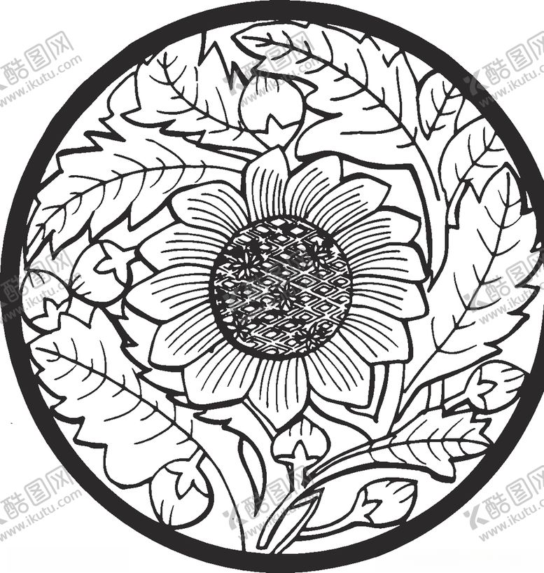 编号：68641210132335242183【酷图网】源文件下载-镂空花图案