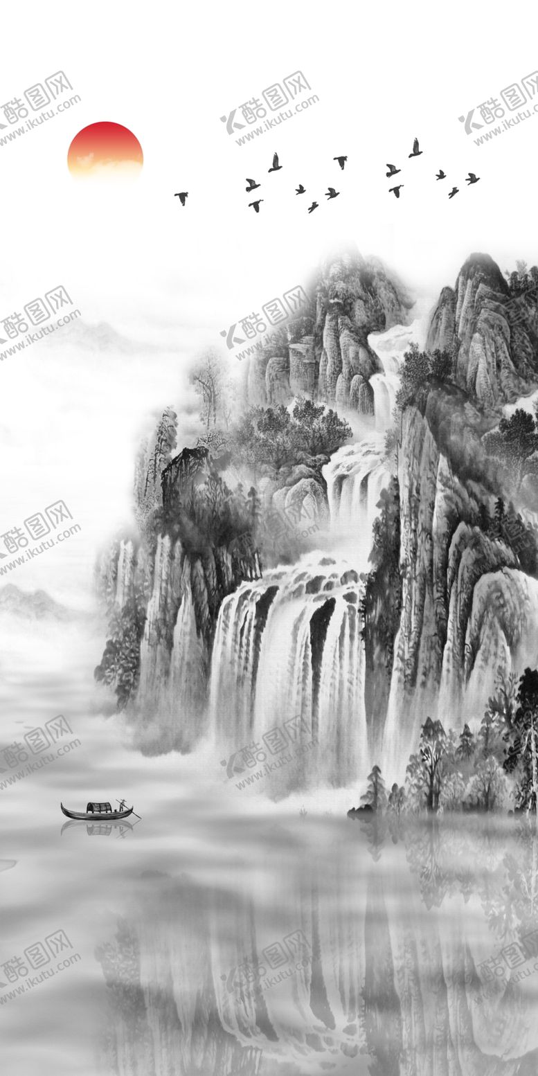 编号：39793005050606209085【酷图网】源文件下载-山水画