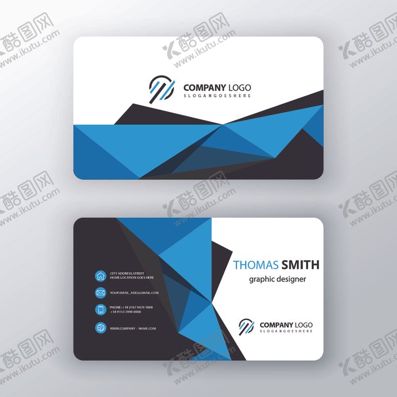 编号：62068610031854015066【酷图网】源文件下载-个性名片