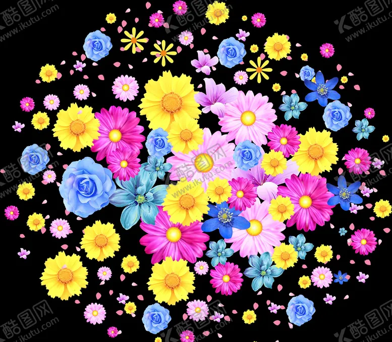 编号：57703604202257471913【酷图网】源文件下载-花海花朵花素材