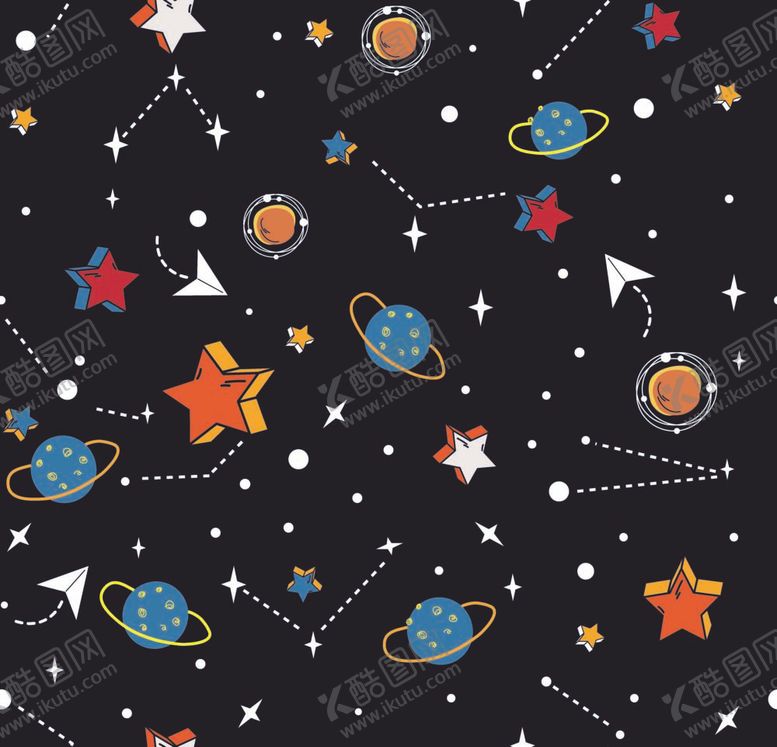 编号：53328112060254414024【酷图网】源文件下载-56color的黑底星空