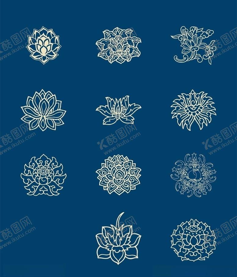 编号：74894409240046239658【酷图网】源文件下载-中国风古典花纹边框素材