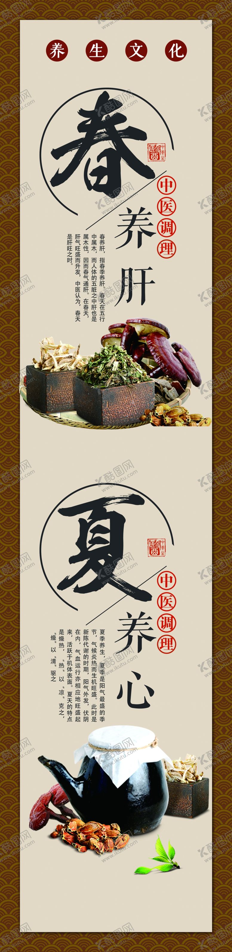 编号：91919905101231492257【酷图网】源文件下载-养生中医展板