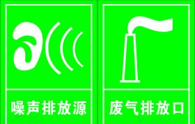 废气排放口噪声排放源