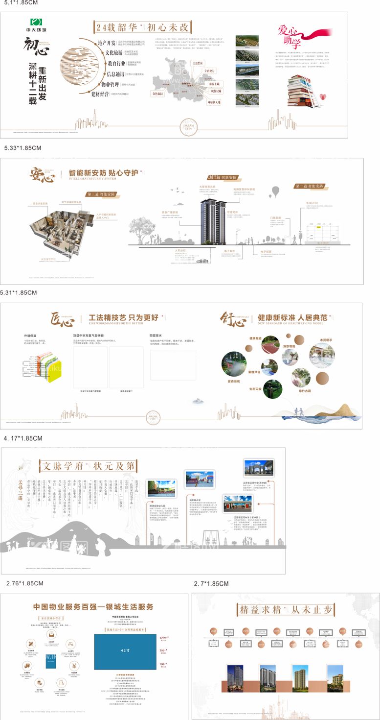 编号：24199911181504532354【酷图网】源文件下载-地产工法文化墙海报展板