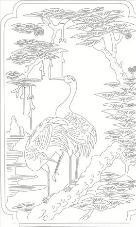 三鹤同春
