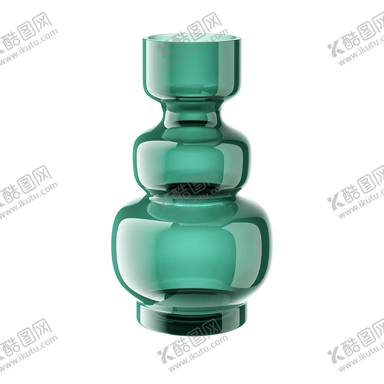 编号：69407001130744342101【酷图网】源文件下载-C4D模型花瓶
