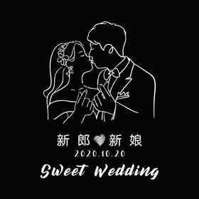 婚礼头像LOGO