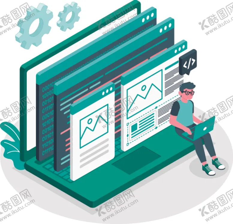 编号：82587612151307095435【酷图网】源文件下载-程序员插画