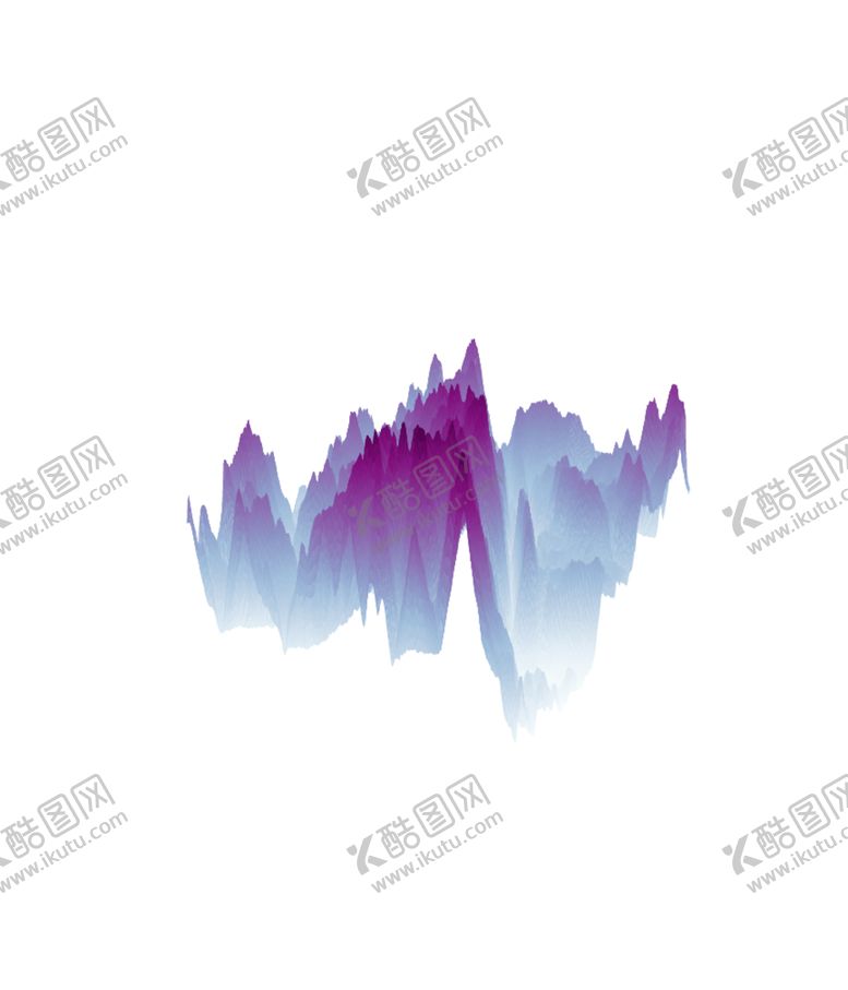 编号：12748305061536237626【酷图网】源文件下载-抽象山峰