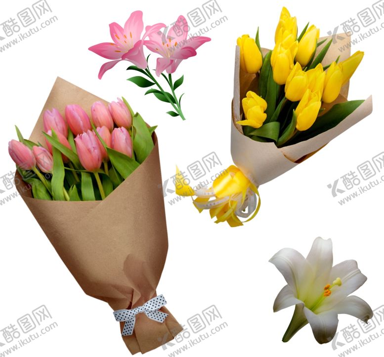 编号：65492407060359005756【酷图网】源文件下载-鲜花花束花朵