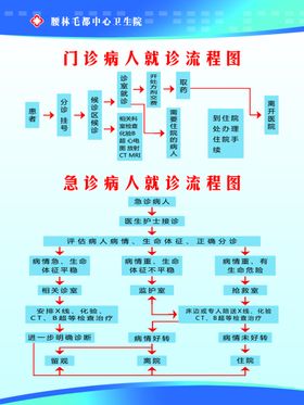 门诊就诊流程图急诊流程