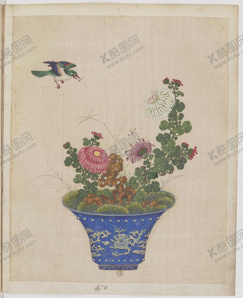 编号：30208704111125425654【酷图网】源文件下载-盆景花鸟