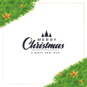 圣诞节素材Christmas树海报