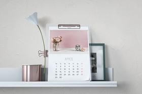 日历台历展示效果图样机