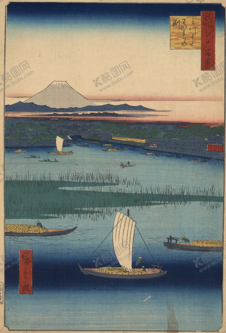 编号：19786010252128425810【酷图网】源文件下载-日本风景浮世绘