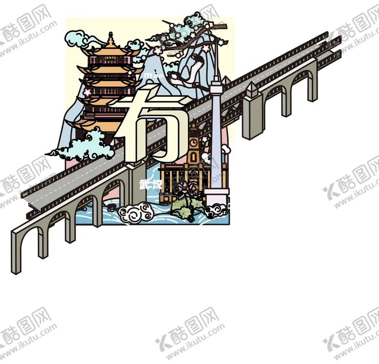 编号：73952109132241189148【酷图网】源文件下载-城市建筑地标