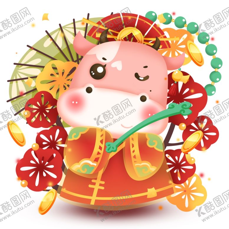 编号：53701905020406199448【酷图网】源文件下载-卡通牛形象