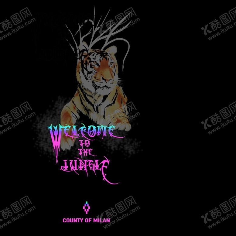 编号：74642409231726362850【酷图网】源文件下载-大牌渐变老虎