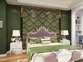 奢华复古风卧室装饰展示