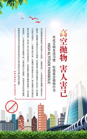 禁止高空抛物