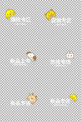幼儿园动物标签