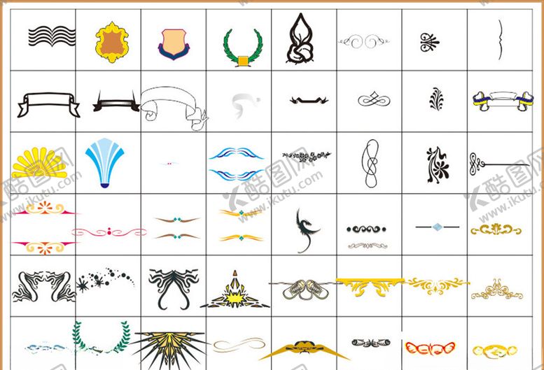 编号：80373510300818409626【酷图网】源文件下载-花边角花花纹边框