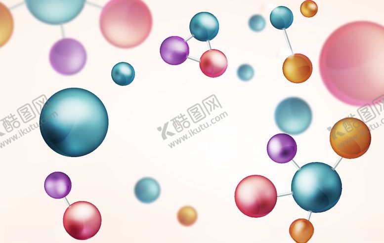 编号：14538110010347368138【酷图网】源文件下载-分子背景