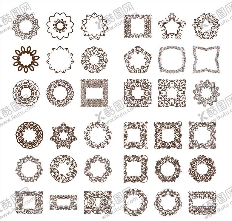 编号：98419609111312411575【酷图网】源文件下载-传统图案底纹花纹