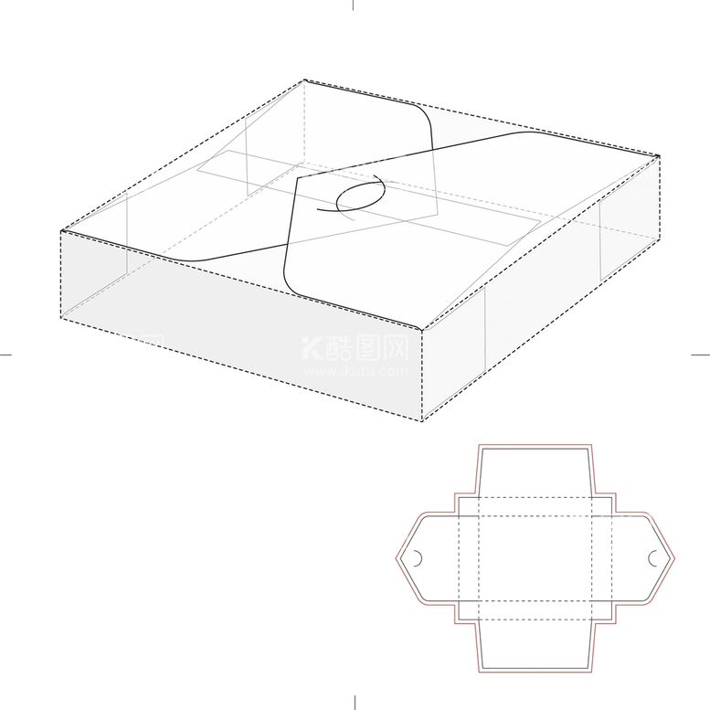 编号：36596212021010023127【酷图网】源文件下载-包装盒刀模
