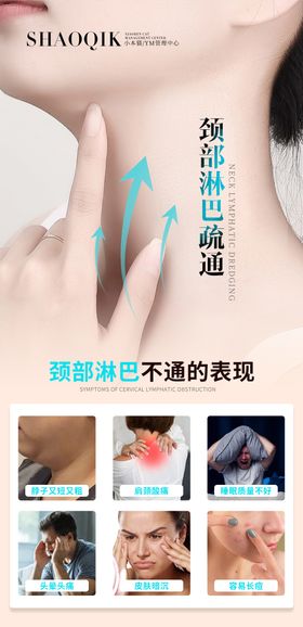 颈部淋巴海报
