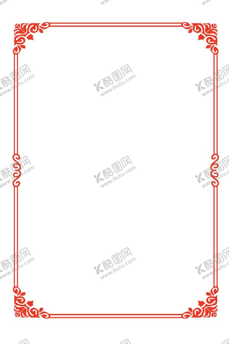 编号：95992510181937559713【酷图网】源文件下载-花纹边框