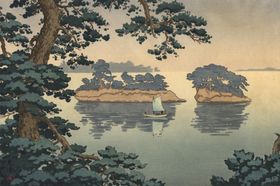 土屋光逸版画