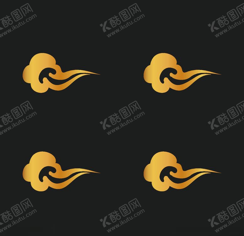 编号：39580710262100256993【酷图网】源文件下载-矢量古典祥云