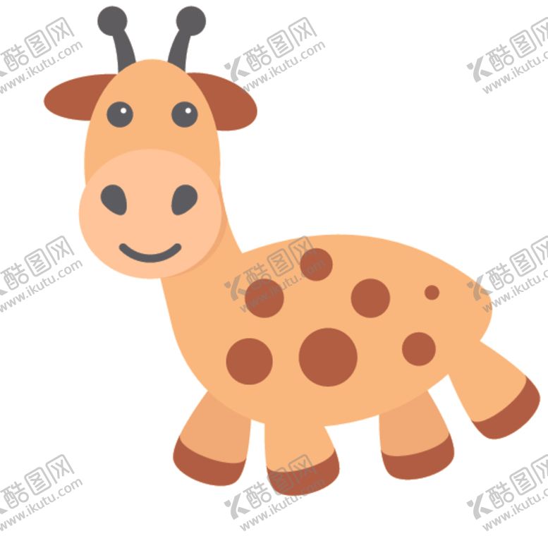 编号：17146907052247212507【酷图网】源文件下载-呆萌可爱小动物插画